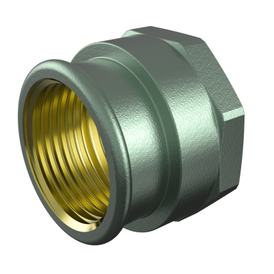 Threaded reducing coupling