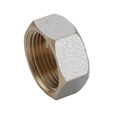Brass threaded cap (female thread)
